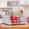 Sorbus Soda Can Organizer for Refrigerator - Stackable with Lid, Holds 9 Cans Each, BPA-Free - Fridge Organizers and Storage, Soda Can Dispenser for Refrigerator, Drink Organizer for Fridge (2 Pack)